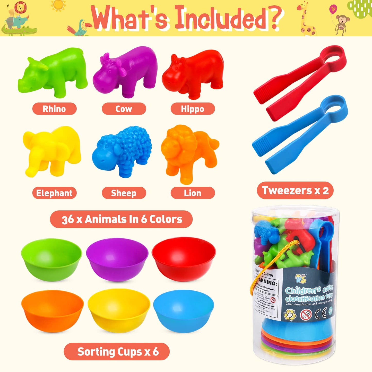 Little Big Friends Tiny Friends | Rattle Toy | Special Stuffed Animal | Easy To Clean | Leon The Pig