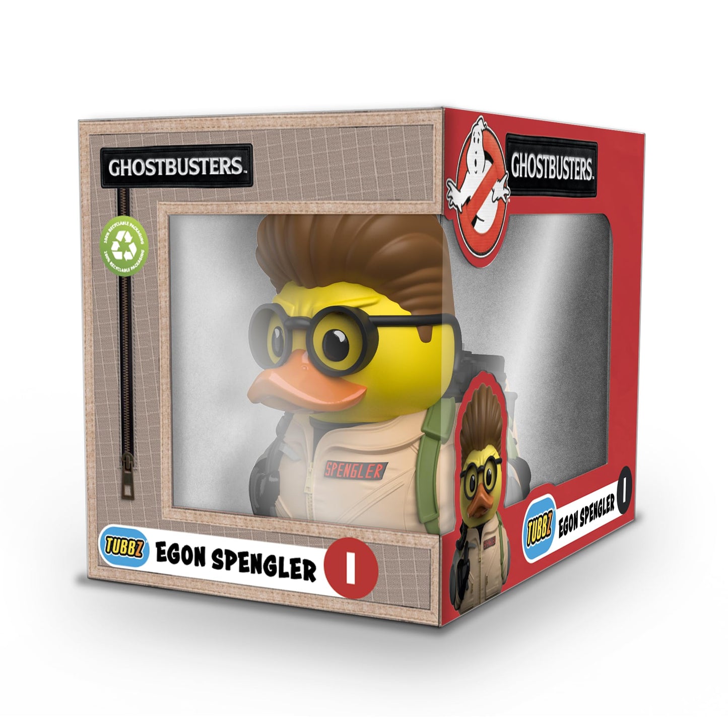 Tubbz Boxed Edition: Ghostbusters - Egon Spengler Cosplaying Rubber Duck Vinyl Figure