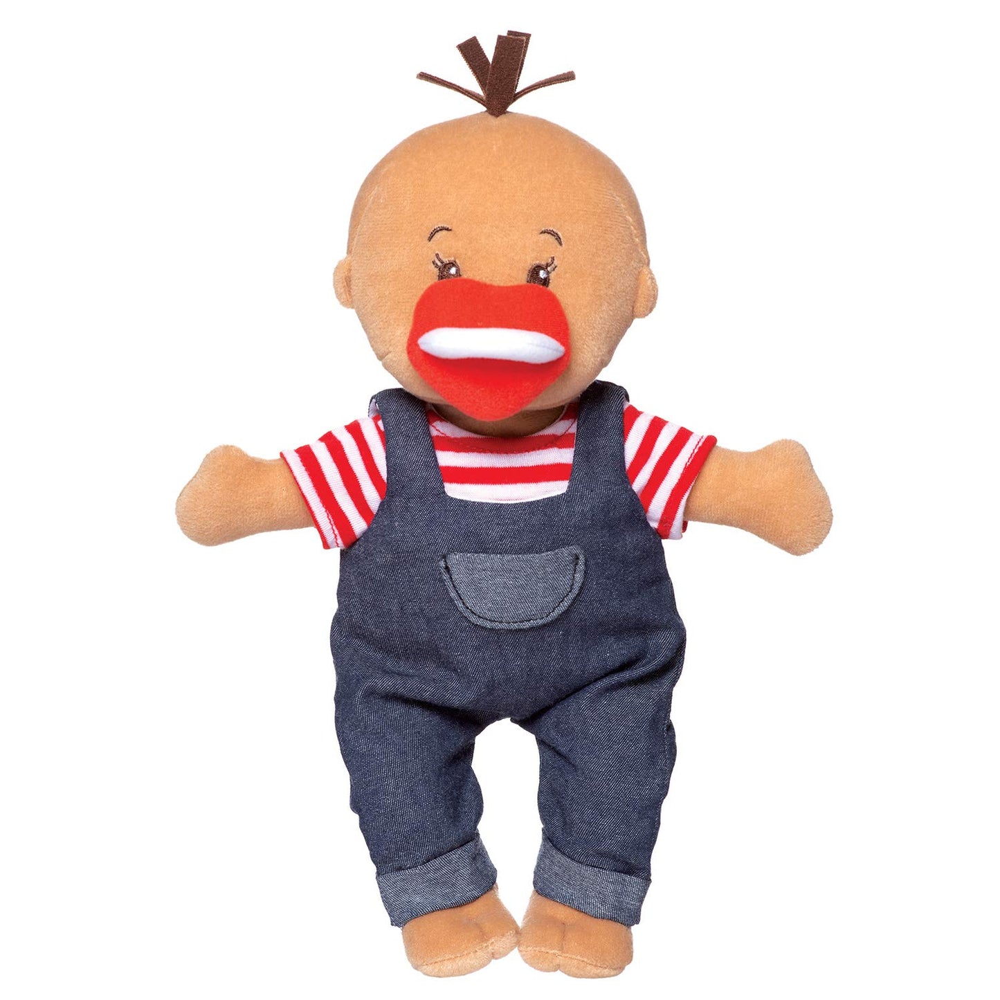 Manhattan Toy Wee Baby Stella Tiny Farmer 12' Soft Baby Doll Set