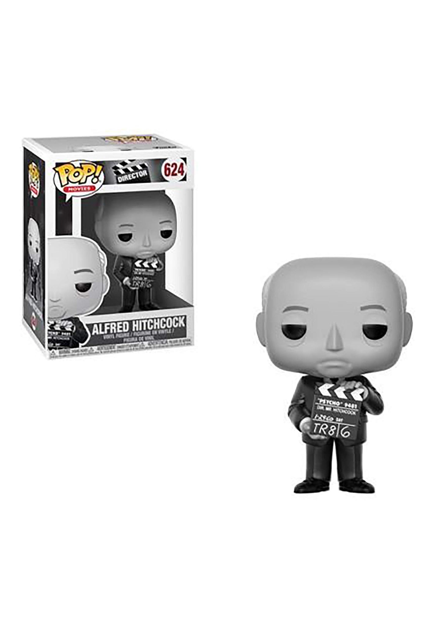 Funko Pop Alfred Hitchcock Collectible Figure - Vinyl, Multicolor, Model 33183