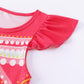 Sukyfecde Princess Dress For Toddler Girls Halloween Costume Outfits Birthday Dress Up Clothes Size 6 Red