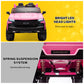 24V Ride On Toy For Big Kids With Remote Control,Licensed Chevrolet Silverado Electric Car For Kids,2 Seater,Faster 2.5-5 Mph,So