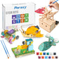 Poraxy 5 Set Stem Kits For Kids Ages 8-10, Toys For Ages 8-13, 3D Wooden Puzzles, Educational Engineering Arts Crafts Science Building Kits, Gifts For Boys And Girls 7 8 9 10 11 12 13 Year Old