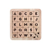 GLNRM English Alphabet Capital Word ACBD Mind Challenge Wooden Puzzles Set Unique Toys for Kids and Adults NonMagnetic Pieces B