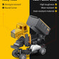 Geyiie Alloy Small Construction Cars Vehicles, Die Cast Mini Construction Truck Toys, Heavy Duty Bulldozers Excavator Cement Dum