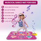 ANNKIE Dance Mat for Kids, Purple, PVC, 34.64'' x 39.37'', 5 Game Modes, Ideal for Ages 3-8, Perfect Birthday/Xmas Gift