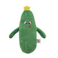 Baboli Adorable Pickle Stuffed Animal Cucumber Plush Plant With Smile Face And Yellow Corolla Pretty Cute Plushie Toy Gift For Any Pickle Lover 12 Inches (Naughty-L)
