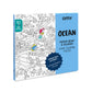 Omy Giant Coloring Poster, Ocean, 40 X 28 Inches, Coloring Fun For Kids, Adults, And The Whole Family.