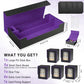 Card Deck Box For Mtg Commander, Large 6 In 1 Card Storage Display Case With 5Pcs Tcg Deck Boxes & Dice Tray, Holds 2400+ Unslee