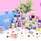 ZHNEHAOKAN Mini Butter Slime Kit, 45 Pack Scented Slime, Non-Sticky DIY Putty Toys for Kids, Christmas Party Favor