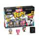 Funko Bitty Pop! Friends - Monica As Catwoman, 4-Pack And A Surprise Mystery Mini Figure - 0.9 Inch (2.2 Cm) Collectable - Stackable Display Shelf Included - Gift Idea - Party Bags Stocking