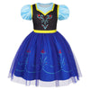 Benylion Princess Dress For Girls Fancy Dress Up Snow Queen Princess Dress For Halloween Party Cosplay Outfits Tulle Dress Birth