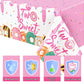 3 Pack Two Sweet Donut Birthday Party Tablecloths Decorations Girls Donut Themed Plastic Table Covers For Baby Girl 2Nd Birthday Party Supplies Pink Donut Party Favors Table Decor 54 X 108 Inch
