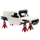 MEUS RACING MB24 SCX24 Body 5.2in 132MM Body Shell ABS+Nylon Carbon Fiber Chassis for 1/24 Axial SCX24 Bronco JLU B-17 C10-(Prim