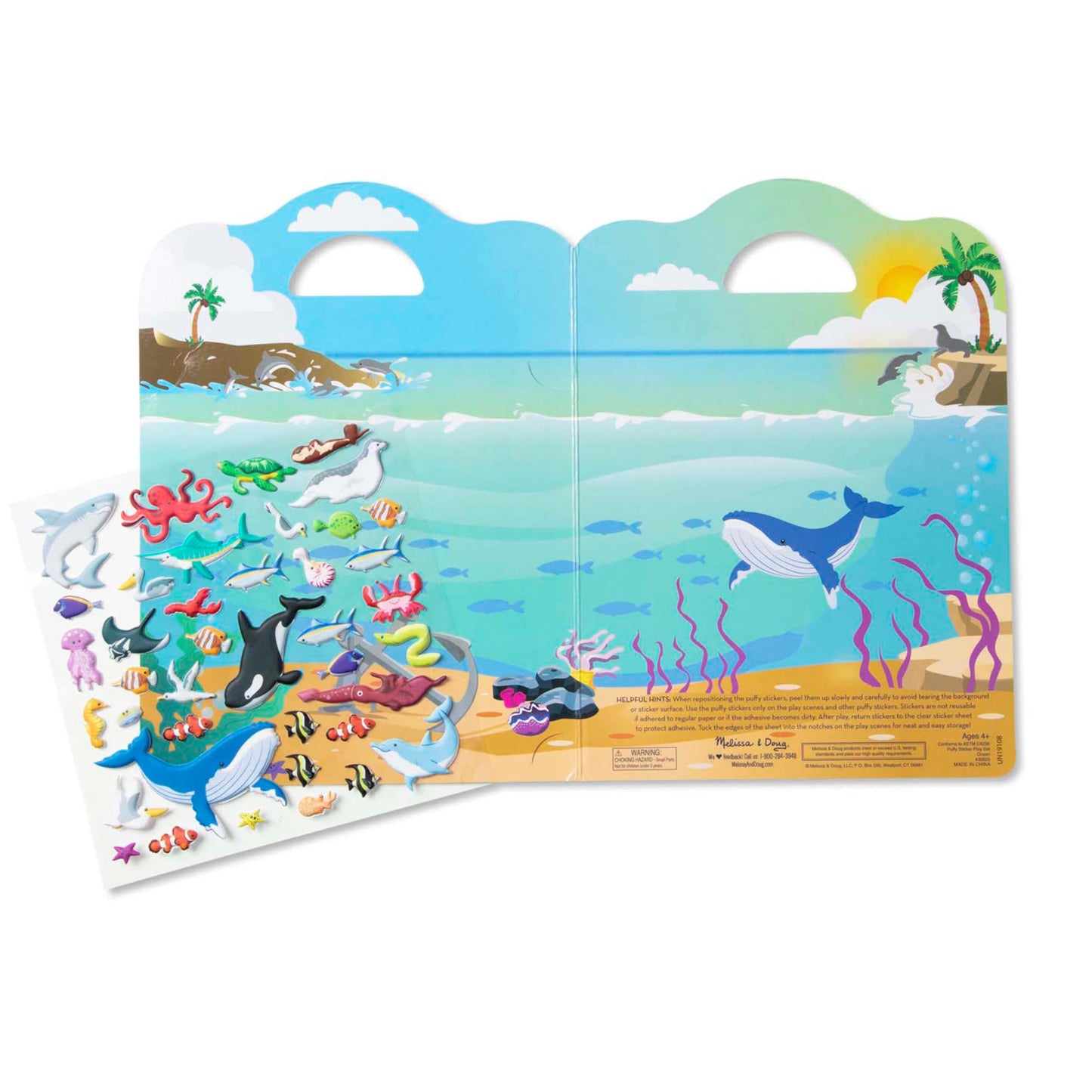 Puffy Sticker Play Set- Ocean