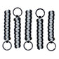 Bubbasgaragetv - Large Heavy Duty Paracord Zipper Pulls (Light Grey)