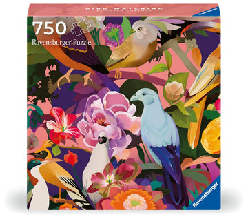 Ravensburger 750 Piece Jigsaw Puzzle - Bird Watching, Handcrafted in Germany, Multicolor, Model 12000998
