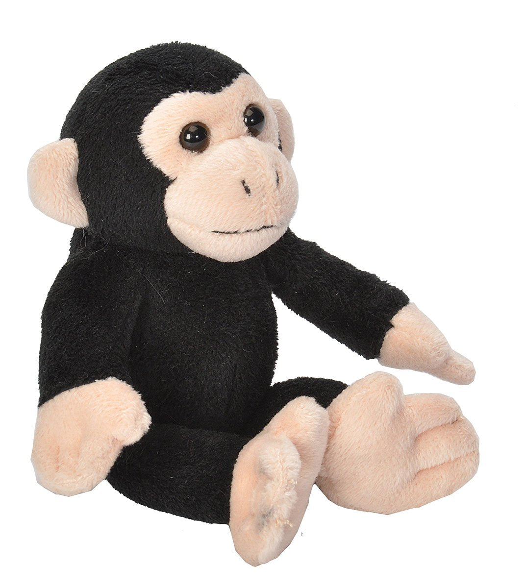 Wild Republic Pocketkins Chimpanzee Stuffed Animal, Five Inches, Gift For Kids, Plush Toy, Fill Is Spun Recycled Water Bottles