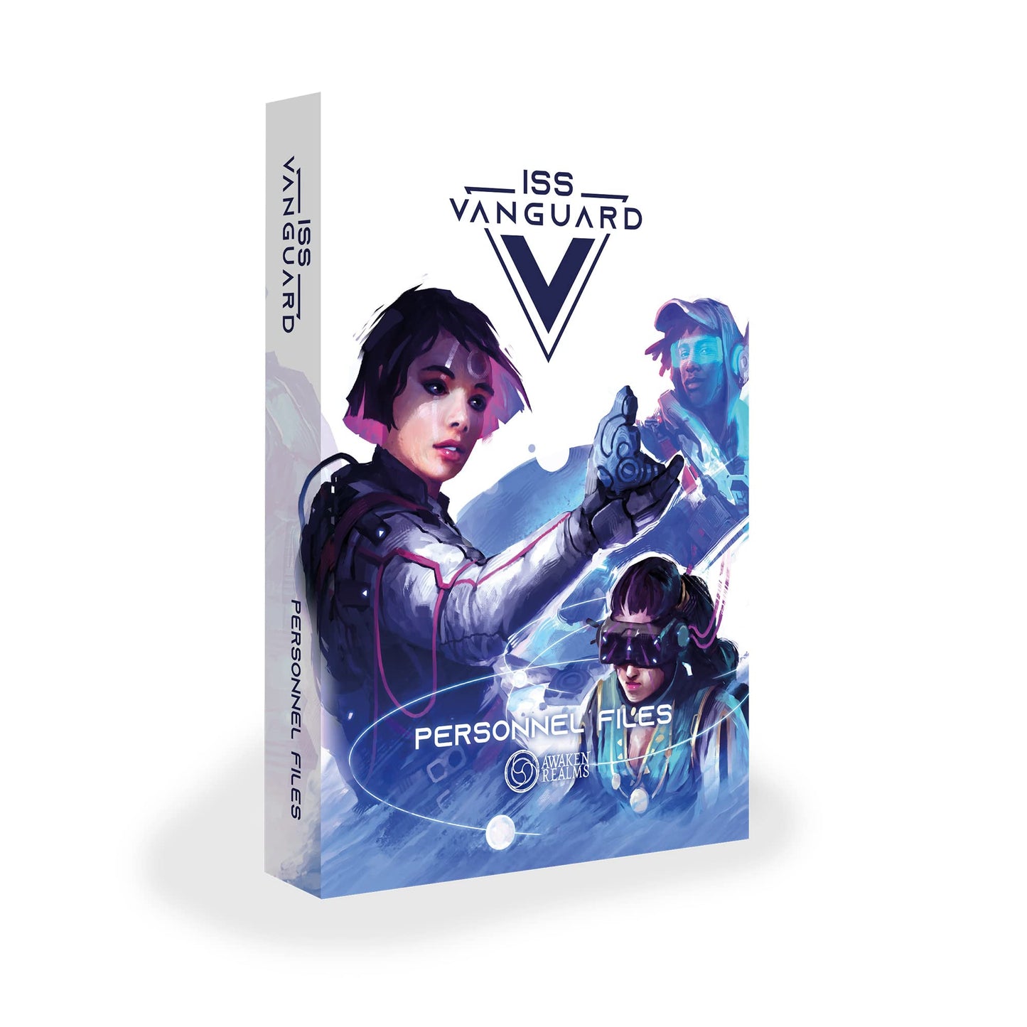 Iss Vanguard Board Game Personnel Files Expansion | Cooperative Sci-Fi Strategy Game For Adults And Kids | Ages 14+ | 1-4 Players | Average Playtime 90-120 Minutes | Made By Awaken Realms