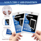 50 Pcs 180 Pt Acrylic Magnetic Card Holders  One Touch Clear Card Protectors  Hard Plastic Magnetic Card Cases for Sports  Baseball  Trading Card Storage and Display (2.5 x 3.54 Inch)