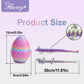 Flavery 3D Printed Dragon in Egg - Flexible Rainbow Crystal Dragon Inside, Colorful Fidget Toy, Birthday Gift, Desk Pet Figure -