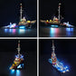 Briksmax Light Kit For Jaws - Led Lighting Compatible With Lego Ideas 21350 Building Set