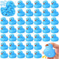 Hungdao 48 Pcs 2 Inch Mini Rubber Ducks For Kids Children Party Favors Bulk Bath Ducks Summer Pool Floating Toys Rubber Duckies Birthday Gifts For Boys Girls Baby Shower Supplies(Blue)