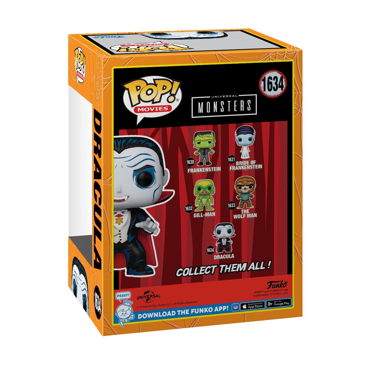 Funko POP! Universal Monsters Dracula Vinyl Figure - Multicolor Collectible - Model 80996 - Perfect Gift for Horror Fans and Collectors
