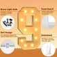 Imprsv 4Ft Marquee Numbers, Light Up Numbers For 90Th Birthday Decorations, Marquee Light Up Letters Anniversary Party Decor, Mo