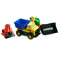 POPULAR PLAYTHINGS Magnetic Build-A-Truck Toy Set, 5 Pieces, Plastic, Multi-Color, Model PPT60401JP