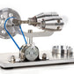 Sunnytech Hot Air Stirling Engine Motor Model Educational Toy Electricity Generator Colorful Led Sc (Sc010)