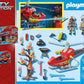 Playmobil 71195 City Action Fire Helicopter, Air-Based Playset With Firing Cannon, Fun Imaginative Role-Play, Playset Suitable For Children Ages 4+
