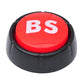 Bs Button - This Button Says 'Bs' In 10 Different Voices By Allures & Illusions,Red,Black