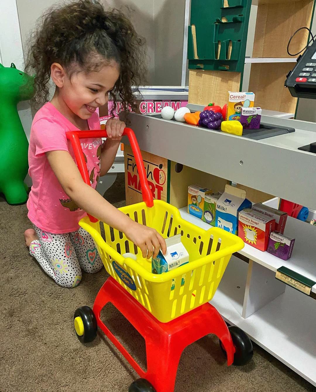 The Learning Journey: Play & Learn Shopping Cart - Toddler Toys & Activities For Ages 3 Years And Up - Award Winning Educational