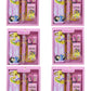 Youth Enterprises All In One Princess Theme Stationery Set Combo School Supplies Gift Set Kit With 1 Pencil Box Case 2 Pencils 6