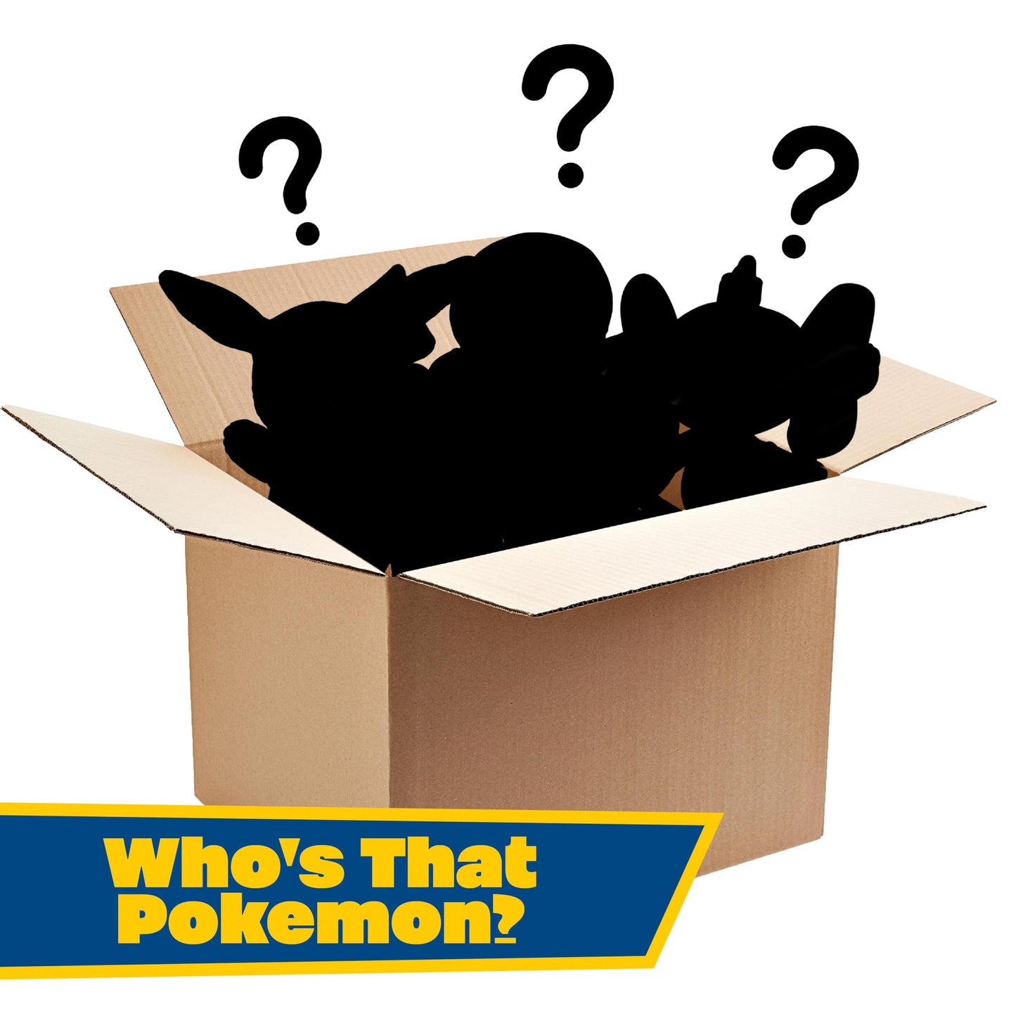 Pokemon 8'' Plush Mystery Blind Box 5-Pack - Receive 5 Assorted Figures & Starters - Officially Licensed - Authentic Stuffed Ani