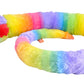 Wild Republic Plush Snake, Rainbow Fabric, Rainboa, Gift for Kids, Plush Toy, 54 Inches, Fill is Spun Recycled Water Bottles