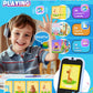 Eltrynic Kids Smart Toy Phone Girls Toy, Toddler Touchscreen Game Phone For 3 4 5 6 7 Year Old Girl Boy, Christmas Birthday Gifts For Children Age 3-7, Mp3 Music Player With Dual Camera (Blue)