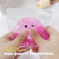 Taba Squishy Toys  Squeeze Toys Cat Paw Cute Kawaii  Sticky Squishy Fidget Toys Silicone Squeeze Toy for Stress Relief Cute Soft Toys Best Gift for Anniversary (Squid)