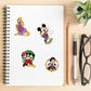 Water Bottle Stickers For Kids,100Pcs Cute Cartoon Character Stickers,Dovipta Vinyl Waterproof Stickers For Water Bottle Skatebo
