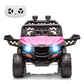 Nasitip 12V Kids Ride On Car Truck W/Parent Remote Control, Spring Suspension, Led Lights, Aux Port, Music (Rose, No Tent)