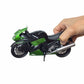 2011 Kawasaki Zx-14 Ninja Green Motorcycle Model 1/12 By New Ray