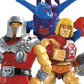 Mega Masters of The Universe Building Toys Set - Snake Mountain, 3802 Pieces, 24" Wide, 6 Micro Action Figures, Multicolor, Model HHD16