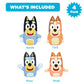 Bluey Jumbo Finger Puppets, 4 Piece
