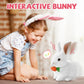 Bunny - Realistic Bunny Toys, 2025 New Plush Hopping Rabbit Toy with Sounds and Movements, Walking Bunny Stuffed Easter Plush In