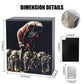 Basketball Card Deck Box For Trading Cards With 4 Supporters,1800+ Tcg Storage Box With 10 Colorful Dividers,Waterproof Magnetic
