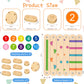 Haftkd Wooden Balance Beam, Perfect Toddler Indoor Activity To Improve Balance And Coordination Skills - Safe Non-Slip Obstacle