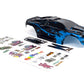 Summitlink Custom Body Muddy Blue Over Black Style Compatible For E-Revo 1/10 Scale Rc Car Or Truck (Truck Not Included) Er-Bb-0