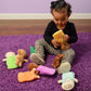 Constructive Playthings 6-Piece Expression Plush Baby Dolls Set For Social Emotional Learning, Plush Multicultural Sensory Cloth Babies Toy Set, Multicolor
