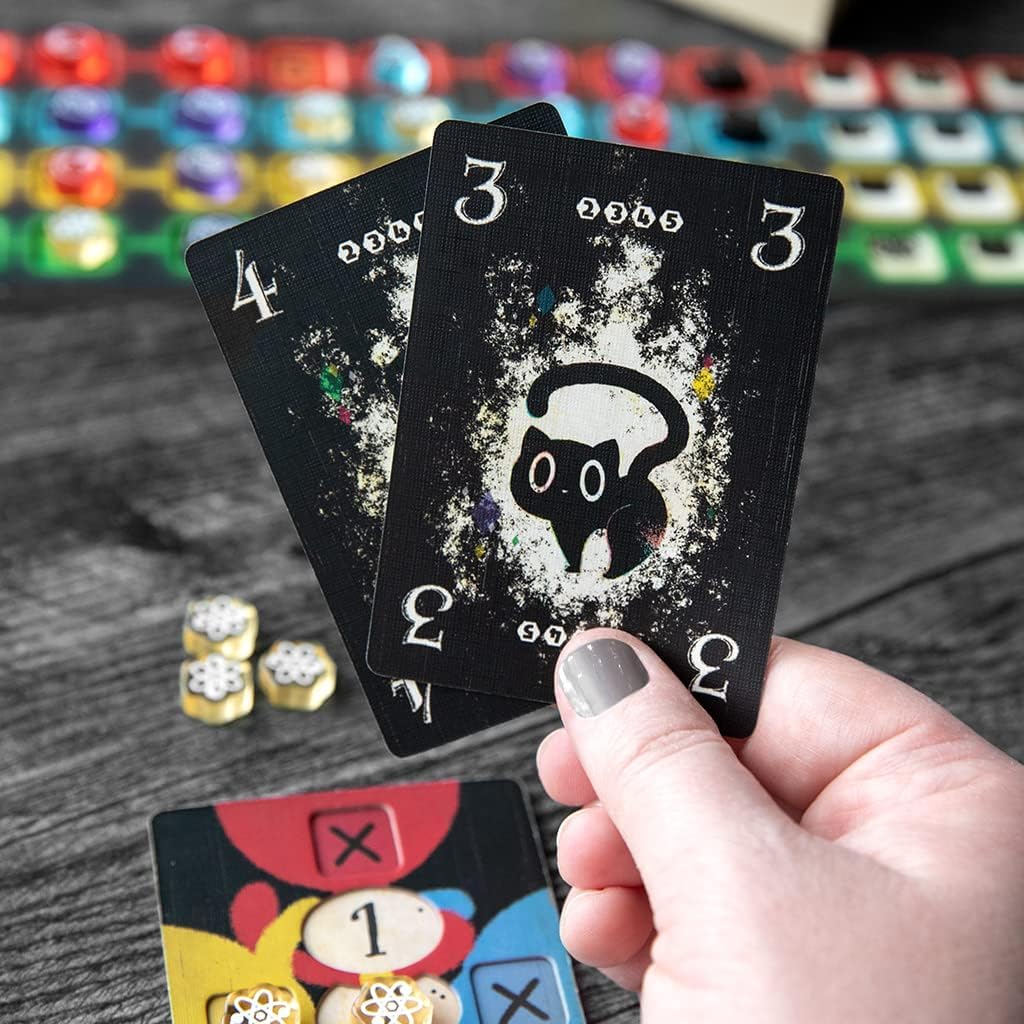 Bezier Games Cat in The Box Deluxe Edition Board Game - Trick Taking Game for 2-4 Players, Ages 10+, Cardboard, 30 Min Play Time